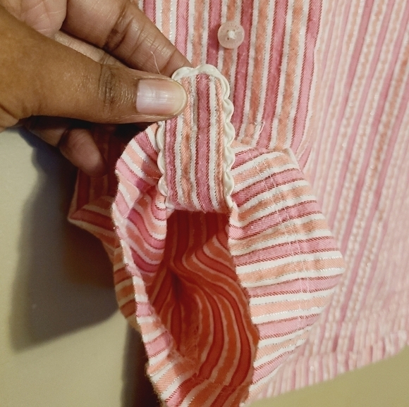 Victoria's Secret Red Label | Women's Two Piece Striped Pajama Pants Set (Small) - Picture 6 of 16